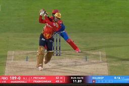 IPL 2025 M58: PBKS vs DC - Priyansh Arya Six
