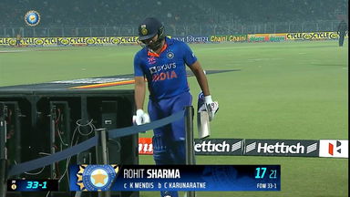 IND vs SL 2023, 2ND ODI: Rohit Sharma  Wicket