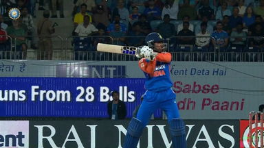 Turning the tide: Tilak Varma cracks a couple of crucial maximums