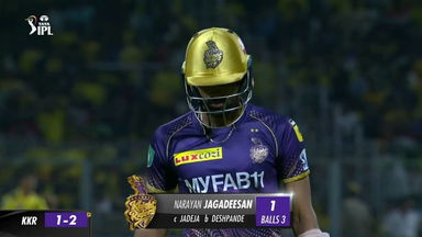 M33: KKR vs CSK – Jagadeesan Narayan Wicket