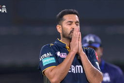 6 & OUT! Mohit Sharma's perfect reply to Prabhsimran