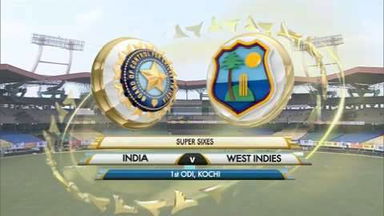 1ST ODI: IND vs WI  –   Super Sixes