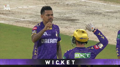 IPL 2025 M25: CSK vs KKR - Fall of Wickets