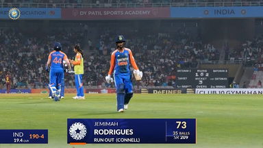 IND-W vs WI-W 2024, 1st T20I: Jemimah Rodrigues Wicket