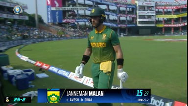 IND vs SA 2022, 3RD ODI: Janneman Malan  Wicket