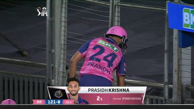 M39: RCB vs RR – Prasidh Krishna Wicket