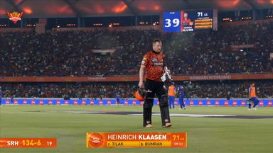 IPL 2025 M41: SRH vs MI - Heinrich Klaasen Wicket