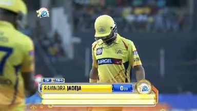 M4: CSK vs SRH – Ravindra Jadeja Wicket