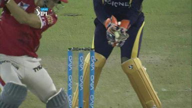 M13: KXIP vs KKR – David Miller Wicket