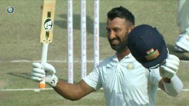 Ranji Trophy 2023/24, Saurashtra vs Jharkhand: Perseverant Pujara's unbeaten 243* in Rajkot