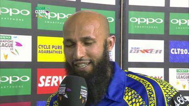 CLT20 2014 M12: COB vs BT  –   Interview – Hashim Amla