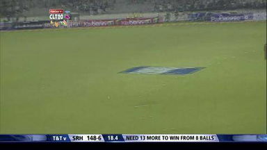 CLT20 2013 M7: T&T vs SRH   –   Man Of The Match –  Thisara Perera