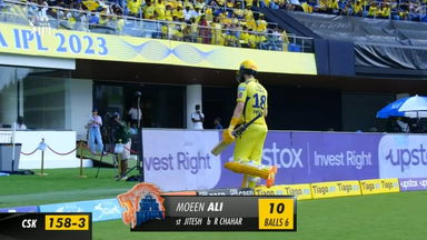 M41: CSK vs PBKS –  Moeen Ali  Wicket