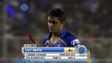 M30: RR vs SRH– Man of the Match - Bhuvneshwar Kumar