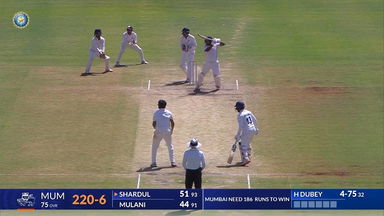Ranji Trophy 2025 SF2, Vidarbha vs Mumbai: Shardul Thakur's fighting knock of 66(124)