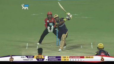 M03: KKR vs RCB – Robin Uthappa Six