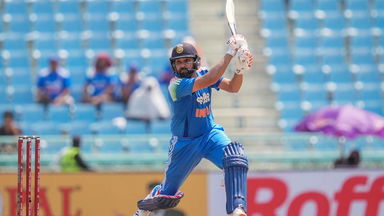 Rohit Sharma provides perfect launchpad with 48(39)
