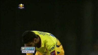 M73: CSK vs MI  – Kieron Pollard Six