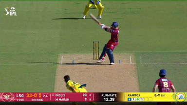 IPL 2026 M53: CSK vs LSG -  Josh Inglis Six