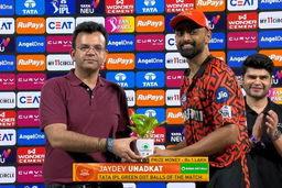 IPL 2025 M68: SRH vs KKR - TATA IPL Green Dot Balls of the Match - Jaydev Unadkat