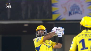 Stand and Deliver: Rahane smacks a stylish maximum