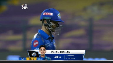 M69: MI vs DC – Ishan Kishan Wicket
