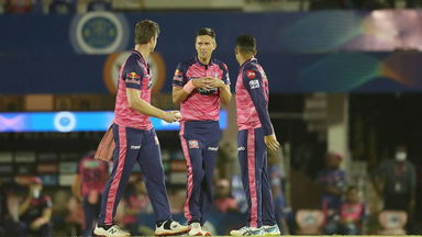 Neesham nails the low-lying catch to perfection