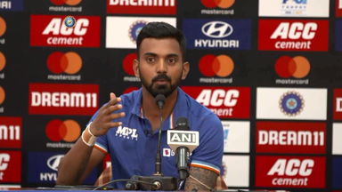 We've created a team environment where players can express themselves: KL Rahul