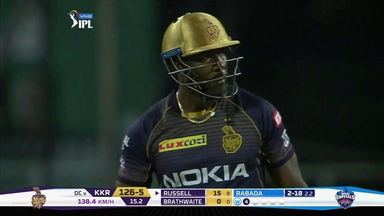 Andre Russell's whirlwind 45(21)