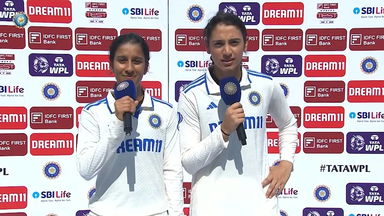 IND-W vs AUS-W 2023-24, 1st Test, Day 4: Smriti Mandhana & Jemimah Rodrigues Interview