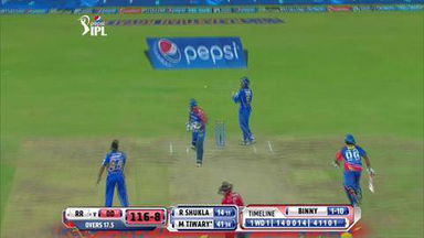 M41: RR vs DD– Manoj Tiwary's  61*