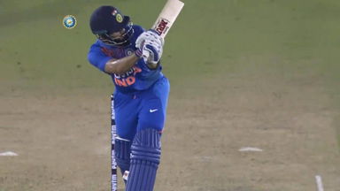 IND vs SA 2019, 2nd T20I: Virat Kohli Six