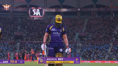 IPL 2026 M38: LSG vs KKR - Anukul Roy Wicket