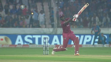 IND vs WI 2019, 1st T20I: Jason Holder Six