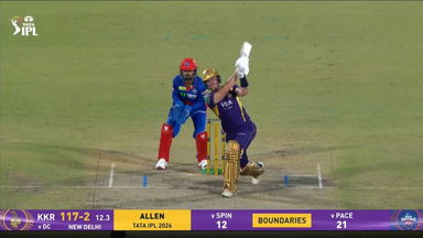 IPL 2026 M51: DC vs KKR - Finn Allen Six