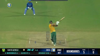 IND vs SA 2022, 2ND T20I: Aiden Markram  Six