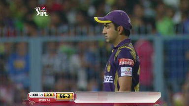 M5: KKR vs RCB – Mandeep Singh Six