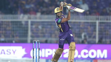 Angkrish Raghuvanshi with another fine innings scoring 45 (33)