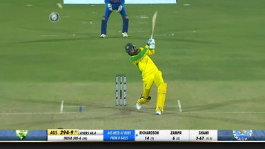 IND vs AUS 2020, 2nd ODI: Kane Richardson Six