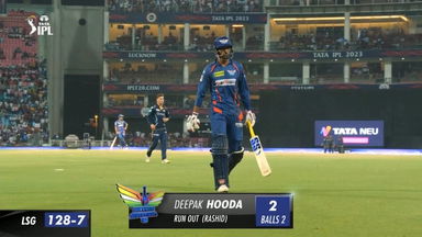 M30: LSG vs GT –  Deepak Hooda  Wicket