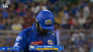 IPL 2025 M12: MI vs KKR - Rohit Sharma Wicket