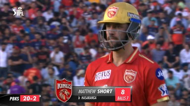 M27: PBKS vs RCB – Matthew short  Wicket