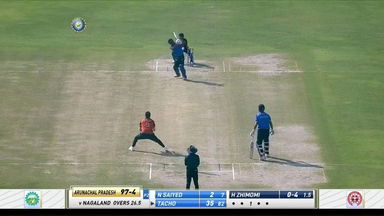 Vijay Hazare Trophy 2021-22, Nagaland v Arunachal Pradesh: Super Sixes