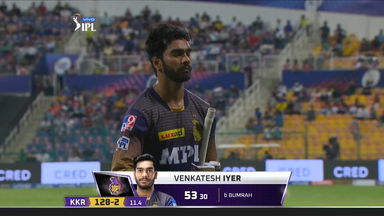 M34: MI vs KKR – Venkatesh Iyer Wicket