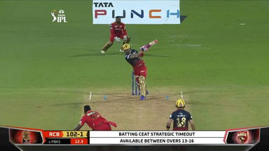 M03: PBKS vs RCB – Faf Du Plessis Six