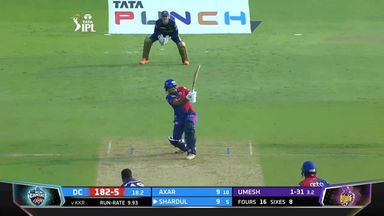 M19: KKR vs DC – Shardul Thakur Six