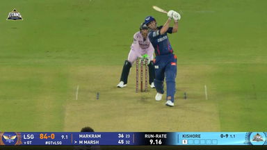IPL 2025 M64: GT vs LSG - Mitchell Marsh Six