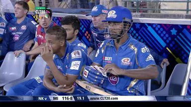 Q6: MI vs NK –  Lasith Malinga Wicket