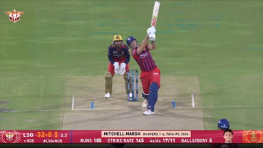 IPL 2026 M50: LSG vs RCB - Mitchell Marsh Six