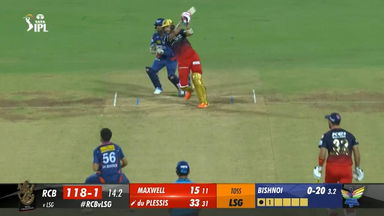 M15: RCB vs LSG – Faf Du Plessis Six